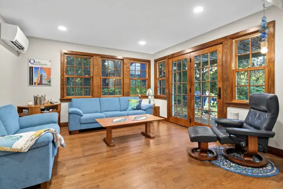 Living Room in a General Home Remodeling by Upscale Remodeling