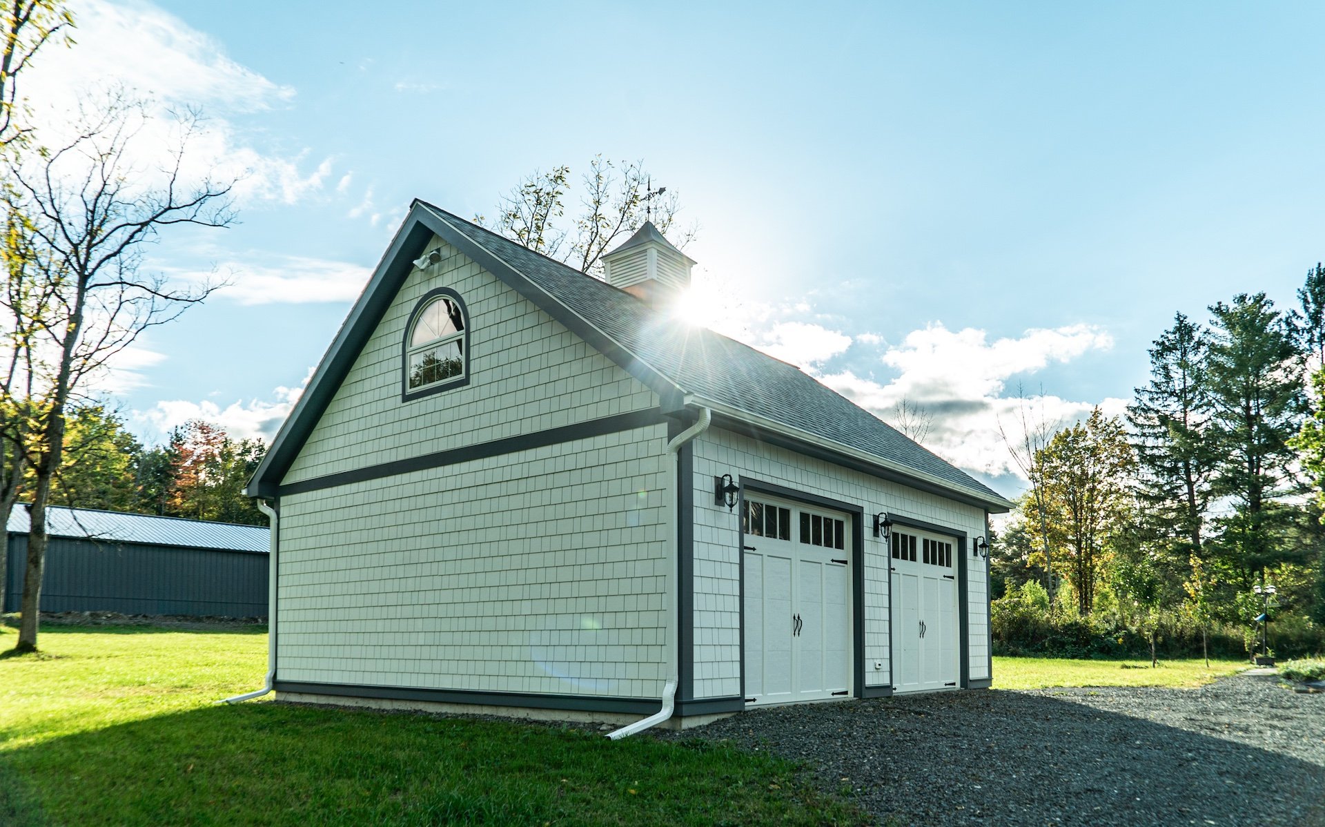 Home Exterior Renovation: Transform Your House from the Outside In 3 Custom garage build in Northeast Ithaca, NY
