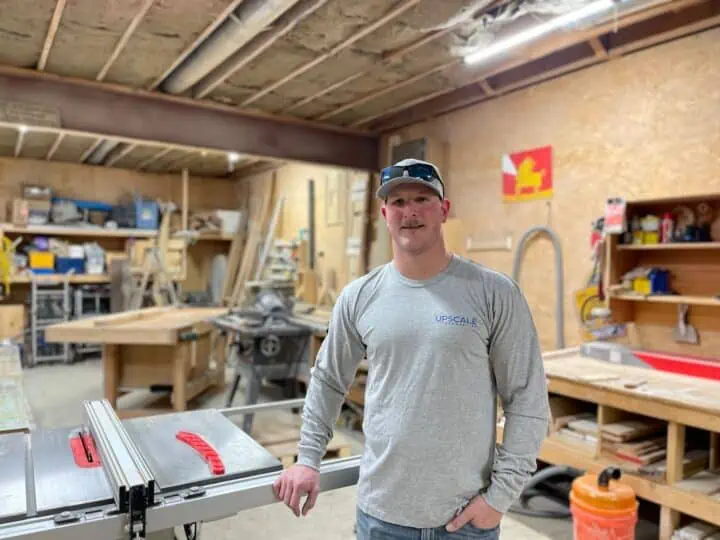 Kyle Parker, carpenter at Upscale Remodeling