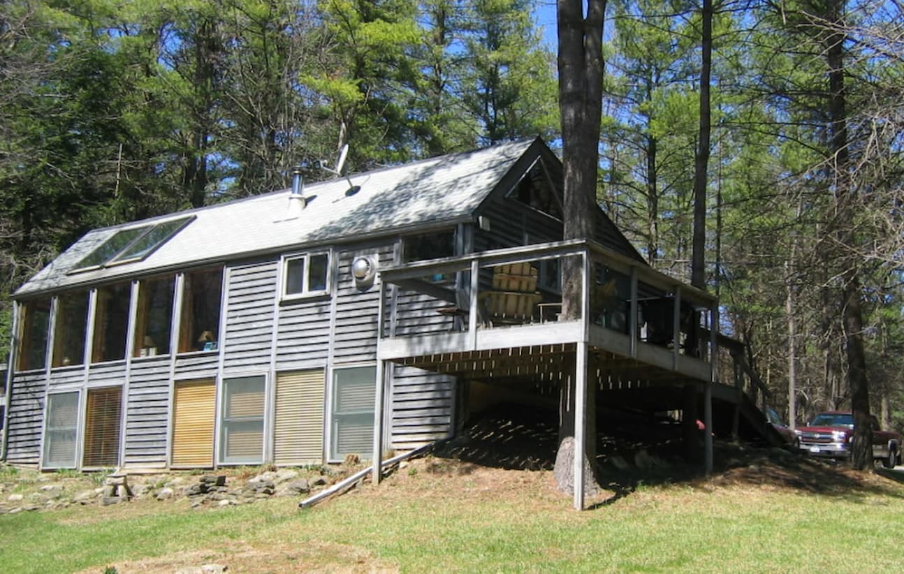 Upscale Remodeling South Ithaca client's lower level addition project before remodeling