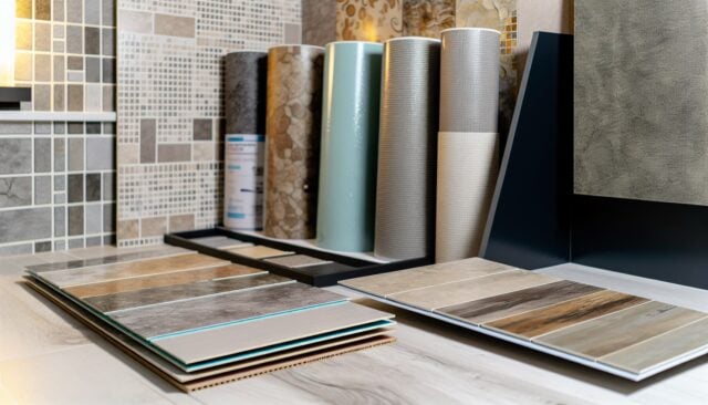 Durable and moisture-resistant materials for basement bathroom