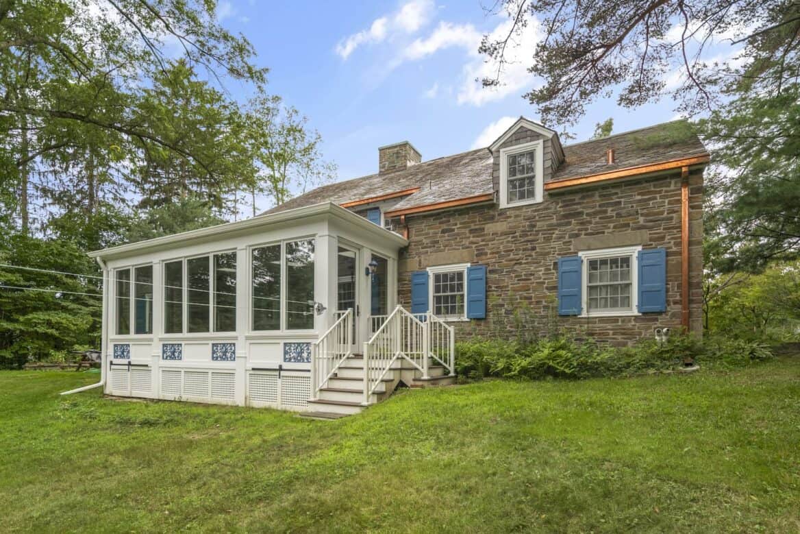 Cayuga Heights home with sunroom addition